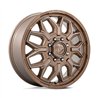 Fuel Off-Road | D876 FLUX DUALLY 22x8.25 ET104 - PLATINUM BRONZE