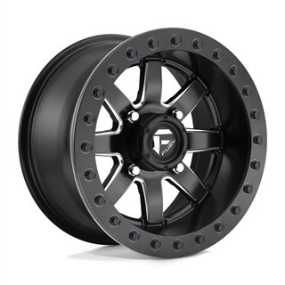 Fuel Off-Road | D928 MAVERICK BEADLOCK 15x10.0 ET0 - MATTE BLACK