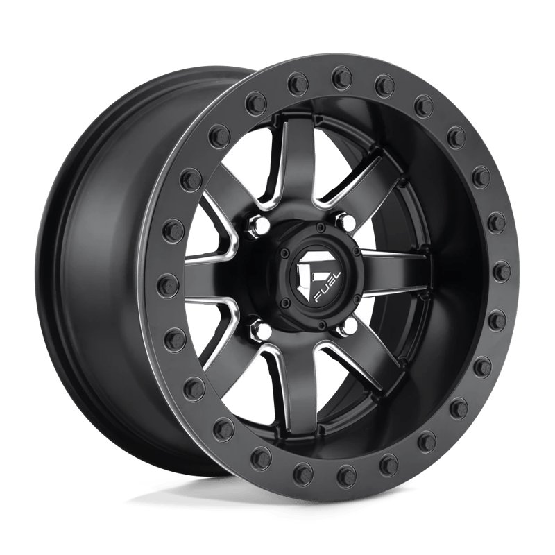 Fuel Off-Road | D928 MAVERICK BEADLOCK 15x8.0 ET0 - MATTE BLACK