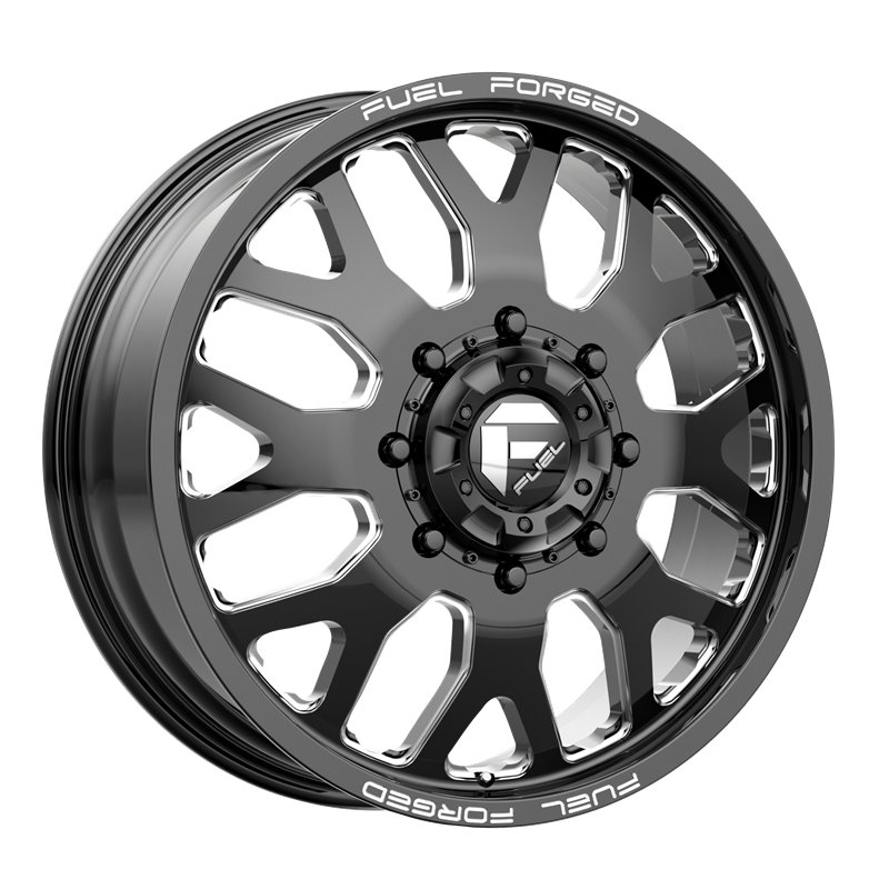 Fuel Off-Road | DE19 FF19D 22x12.0 ET-50 - GLOSS BLACK MILLED