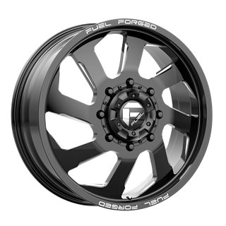 Fuel Off-Road | DD39 FF39D 22x8.25 ET-202 - GLOSS BLACK MILLED