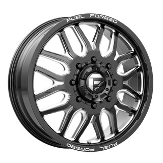 Fuel Off-Road | FF66 20x8.25 ET-202 - MATTE BLACK MILLED