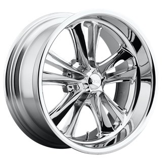 Foose Wheels | F097 KNUCKLE 18x8.0 ET1 - CHROME PLATED