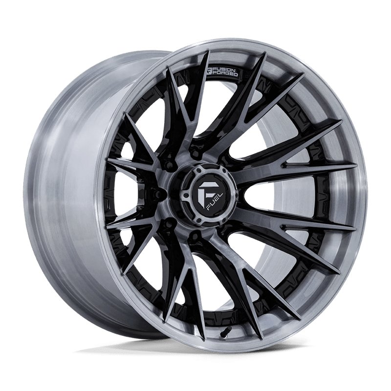 Fuel Off-Road | FC402 CATALYST 20x9.0 ET1 - GLOSS BLACK BRUSHED DARK TINT