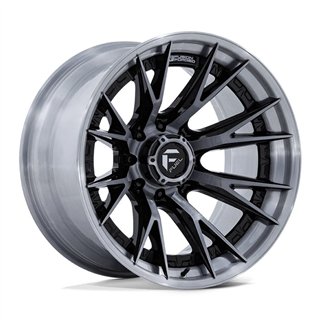 Fuel Off-Road | FC402 CATALYST 22x10.0 ET-18 - GLOSS BLACK BRUSHED DARK TINT