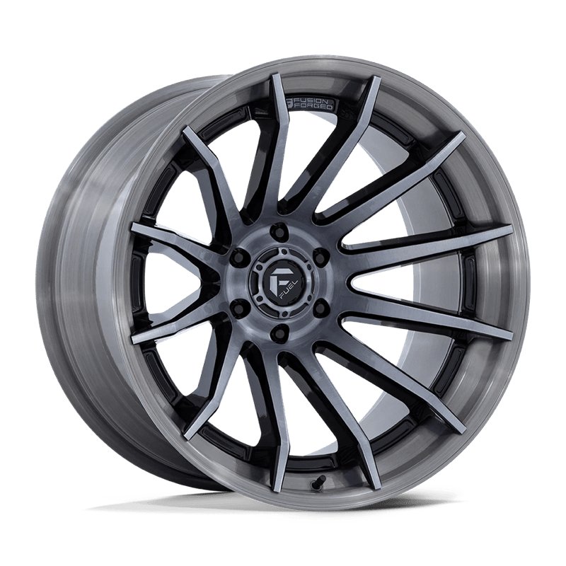 Fuel Off-Road | FC403 BURN 20x9.0 ET1 - GLOSS BLACK BRUSHED DARK TINT
