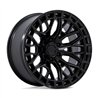 Fuel Off-Road | FC869 SIGMA 20x10.0 ET-18 - BLACKOUT W/ G-BLK LIP