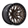 Fuel Off-Road | FC869 SIGMA 22x9.5 ET18 - MATTE BRONZE W/ M-BLK LIP