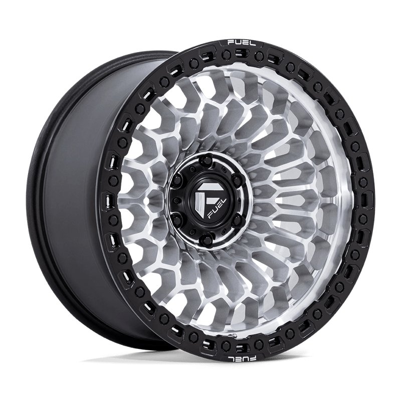 Fuel Off-Road | FC870 SINISTER 20x10.0 ET-18 - MACHINED W/ MATTE BLACK LIP