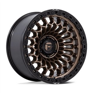 Fuel Off-Road | FC870 SINISTER 20x10.0 ET-18 - MATTE BRONZE W/ MATTE BLACK LIP
