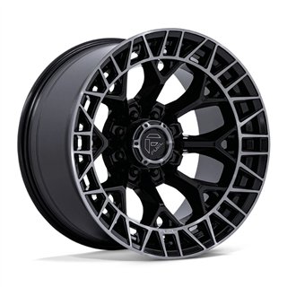Fuel Off-Road | FC873 CHARGER 20x10.0 ET-18 - GLOSS BLACK BRUSHED DARK TINT