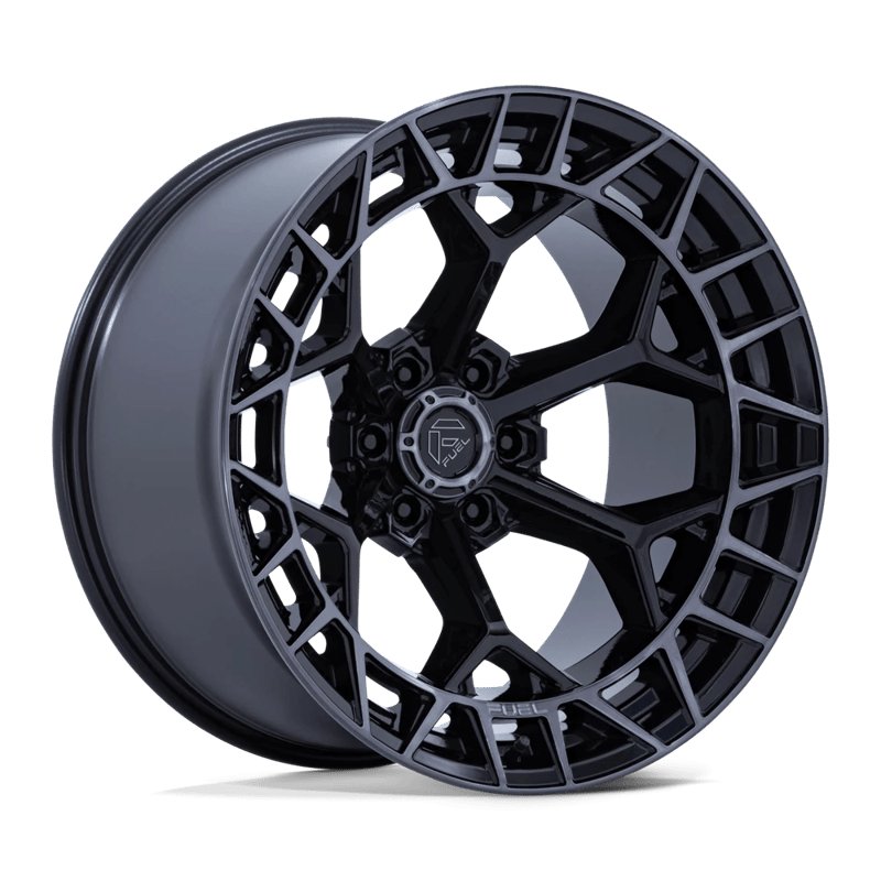 Fuel Off-Road | FC873 CHARGER 20x9.0 ET20 - GLOSS BLACK BRUSHED DARK TINT