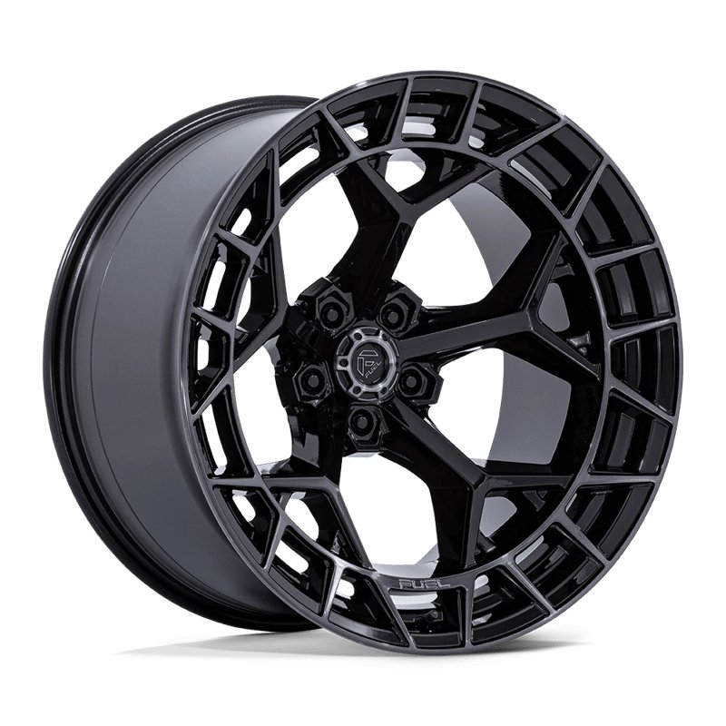 Fuel Off-Road | FC873 CHARGER 22x12.0 ET-44 - GLOSS BLACK BRUSHED DARK TINT