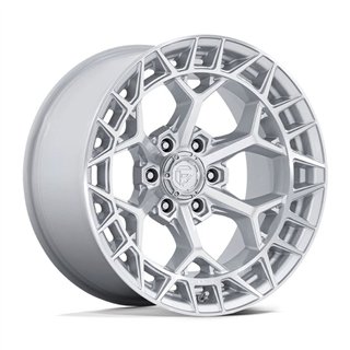 Fuel Off-Road | FC873 CHARGER 22x9.5 ET18 - GLOSS SILVER W/ MACHINED FACE