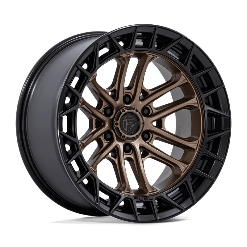 Fuel Off-Road | FC874 CELSIUS 17x9.0 ET1 - MATTE BRONZE W/ MATTE BLACK LIP