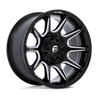 Fuel Off-Road | FC880 SUPER C 20x9.0 ET1 - GLOSS BLACK MILLED