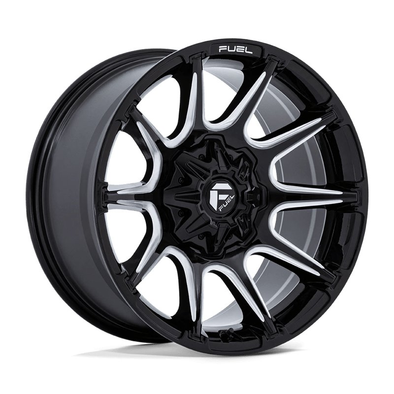 Fuel Off-Road | FC880 SUPER C 22x10.0 ET10 - GLOSS BLACK MILLED