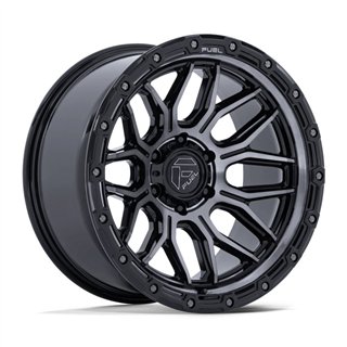 Fuel Off-Road | FC881 SURGE 20x9.0 ET20 - GLOSS BLACK MACHINED W/ GRAY TINT
