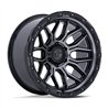 Fuel Off-Road | FC881 SURGE 20x9.0 ET1 - GLOSS BLACK MACHINED W/ GRAY TINT