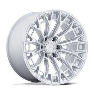 Fuel Off-Road | FC882 TRAX 20x10.0 ET-18 - GLOSS SILVER W/ MACHINED FACE