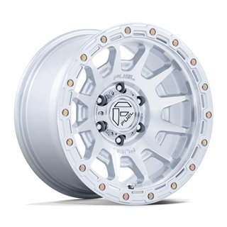 Fuel Off-Road | FC884 FORTRESS 18x9.0 ET20 - GLOSS SILVER W/ MACHINED FACE