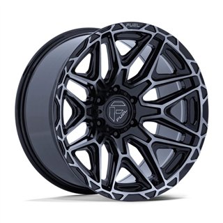 Fuel Off-Road | FC885 INJECTOR 20x9.0 ET1 - GLOSS BLACK MACHINED FACE W/ DARK TINT