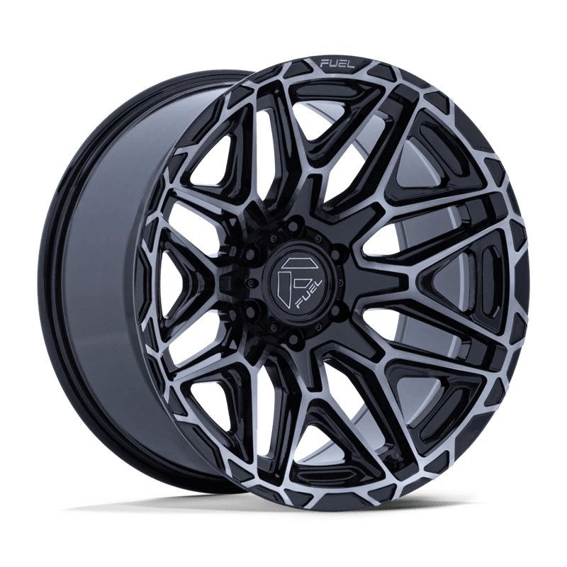 Fuel Off-Road | FC885 INJECTOR 20x9.0 ET1 - GLOSS BLACK MACHINED FACE W/ DARK TINT