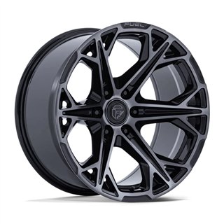 Fuel Off-Road | FC886 HAMMERHEAD 22x10.0 ET-18 - GLOSS BLACK DARK TINTED CLEAR