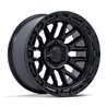 Fuel Off-Road | FC890 RAIL 20x9.0 ET1 - MATTE BLACK W/ GLOSS BLACK LIP