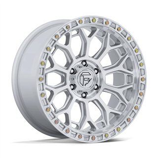 Fuel Off-Road | FC901 TALON 20x9.0 ET20 - GLOSS SILVER W/ MACHINED FACE