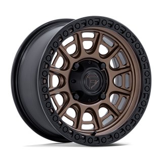 Fuel Off-Road | FV832 CYCLE UTV 15x7.0 ET10 - MATTE BRONZE W/ MATTE BLACK LIP