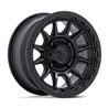 Fuel Off-Road | FV866 PISTON UTV 15x7.0 ET38 - MATTE BLACK W/ GLOSS BLACK LIP