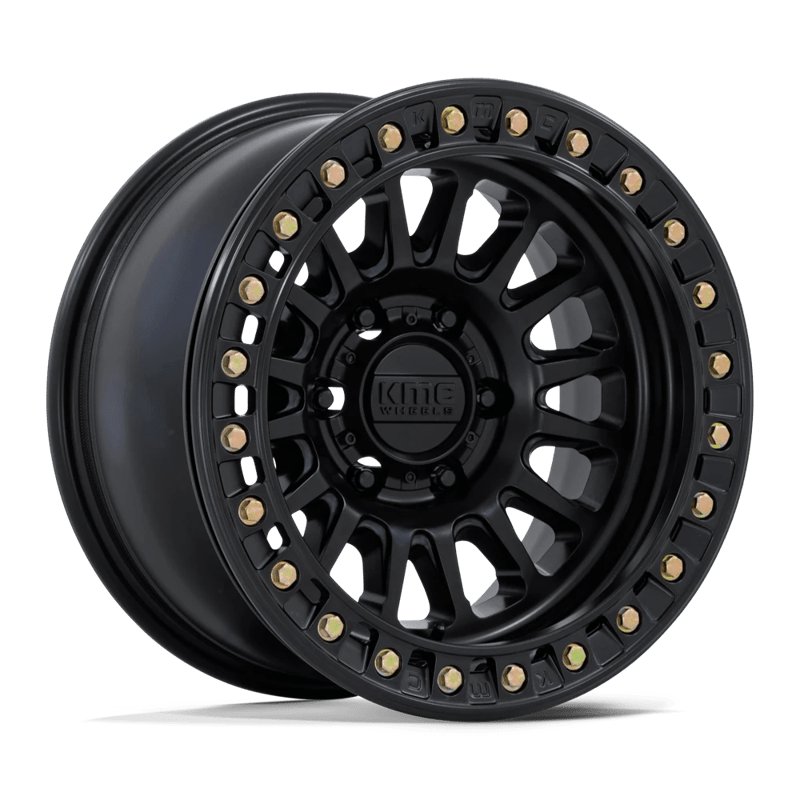 KMC | KM239 IMPACT BEADLOCK 17x9.0 ET1 - MATTE BLACK