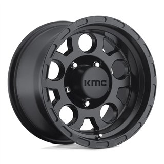 KMC | KM522 ENDURO 18x9.0 ET0 - MATTE BLACK