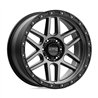 KMC | KM544 MESA 20x9.0 ET0 - SATIN BLACK W/ GRAY TINT