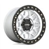 KMC | KM549 GRS 17x8.5 ET0 - MACHINED W/ SATIN BLACK LIP