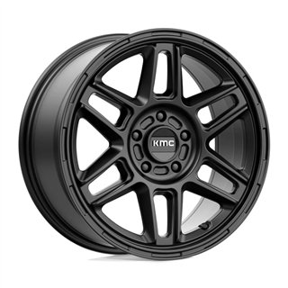 KMC | KM716 NOMAD 17x8.0 ET38 - SATIN BLACK