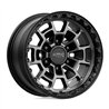 KMC | KM718 SUMMIT 16x8.0 ET0 - SATIN BLACK W/ GRAY TINT