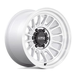 KMC | KM724 IMPACT OL 17x9.0 ET-12 - SILVER MACHINED