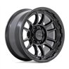 KMC | KM727 WRATH 17x8.5 ET-10 - SATIN BLACK