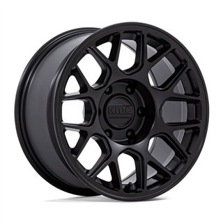 KMC | KM730 HATCHET 17x8.5 ET-10 - MATTE BLACK