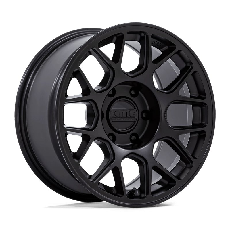 KMC | KM730 HATCHET 17x8.5 ET-10 - MATTE BLACK