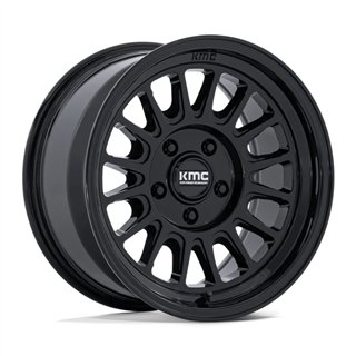 KMC | KM733 IMPACT FFT 17x8.5 ET0 - GLOSS BLACK
