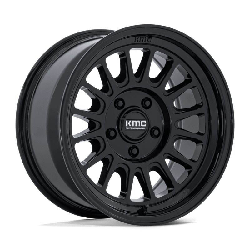 KMC | KM733 IMPACT FFT 17x8.5 ET0 - GLOSS BLACK
