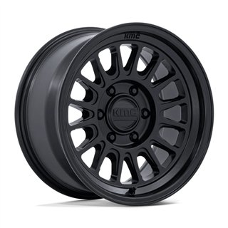 KMC | KM733 IMPACT FFT 17x8.5 ET0 - MATTE BLACK