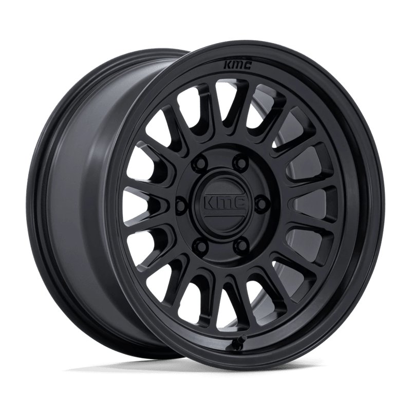 KMC | KM733 IMPACT FFT 18x9.0 ET0 - MATTE BLACK