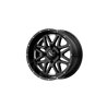 MSA Offroad | M26 VIBE 14x7.0 ET0 - GLOSS BLACK MILLED