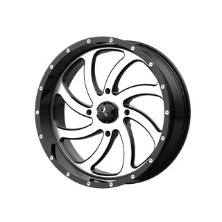 MSA Offroad | M36 SWITCH 22x7.0 ET0 - MACHINED GLOSS BLACK