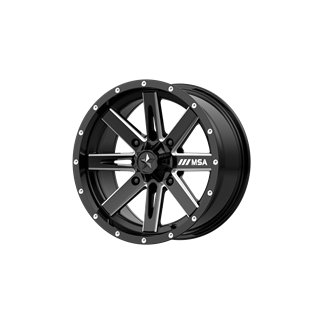 MSA Offroad | M41 BOXER 18x7.0 ET10 - GLOSS BLACK MILLED