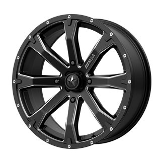 MSA Offroad | M42 BOUNTY 15x7.0 ET10 - SATIN BLACK MILLED